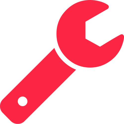 Wrench icon representing Musio technical support options.